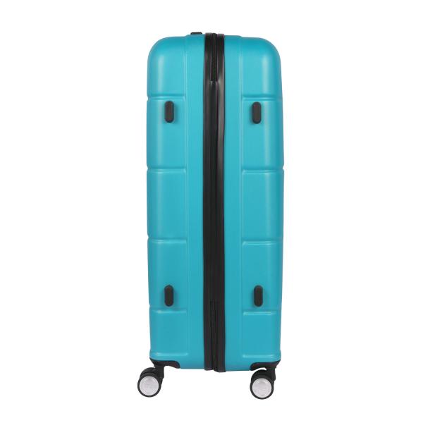 Light Blue Hardside Spinner Wheels Travel Luggage Sets
