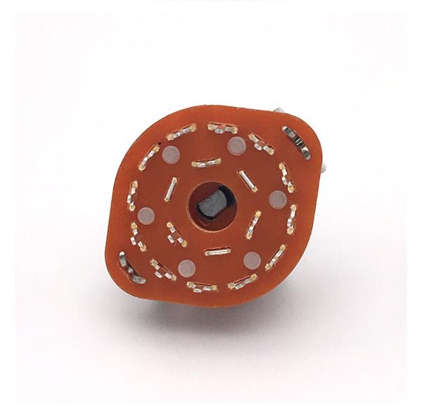Posição contínua do interruptor de seletor 2 do interruptor rotativo 100ohm 4 Polo de DC500V