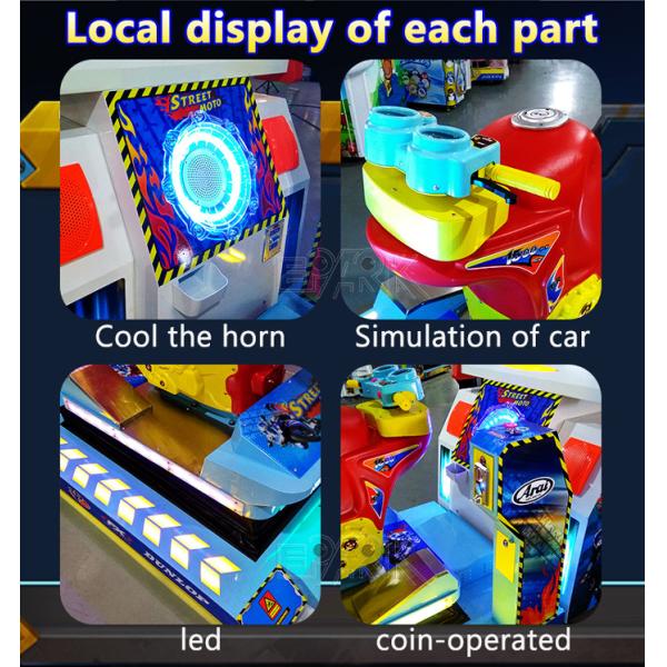 Adult Motorcycle Simulator Racing Car Arcade Machine for Amusement Park