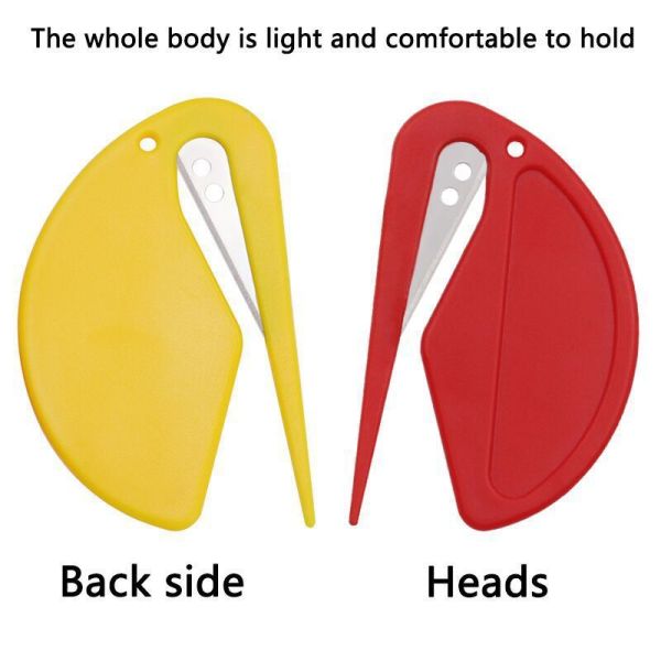 Custom Logo Sublimation Mini Utility Knife Letter Opener Envelope Opener Paper Cutter Pet Hair Unknotting Knife