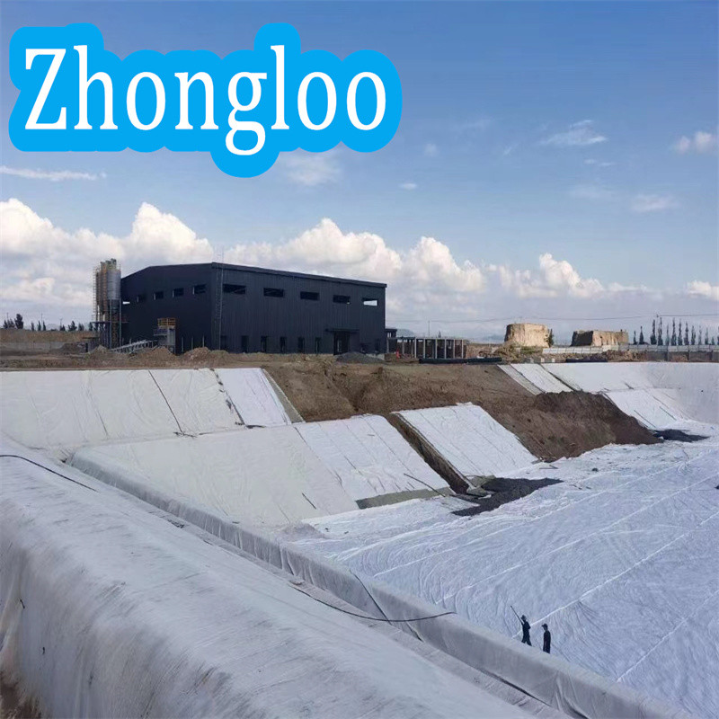 Не сплетенная ткань дренажа Geotextile нити волокна PP длинная для фильтрации реки