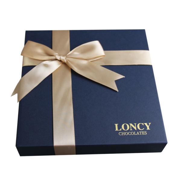 OEM Cosmetic Packaging Box Base And Lid Gift Boxes For Chocolate