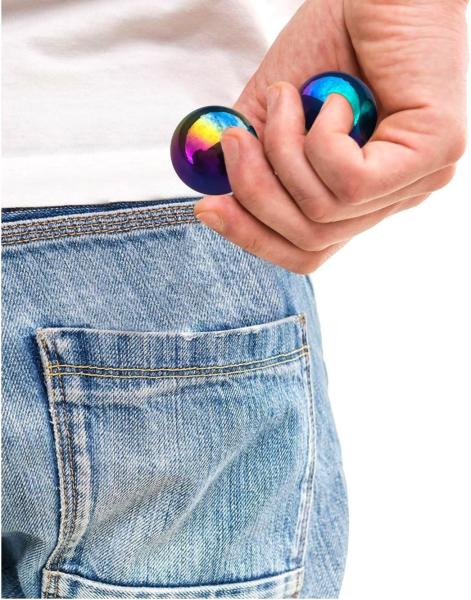 6Pcs Neodymium Magnet Spheres Rainbow Magnetic Balls Fidget Toys For Anxiety