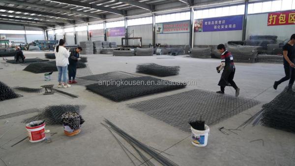 Protective Gabion Wire Mesh Galvanized Woven Gabion with Customizable Welding Pattern