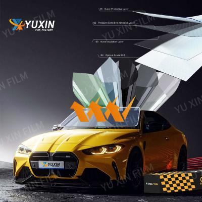Ultra HD Car Window Film 1.52x30M Privacy Protection Carbon Tint Film Heat Resistant