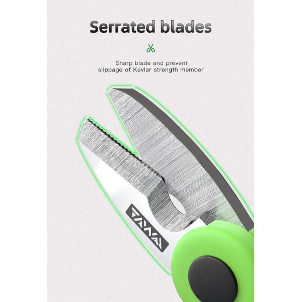 El prensar rápido de acero inoxidable de la cuchilla del cortador de Kevlar de la fibra óptica KS-K2 Scissor la cuchilla