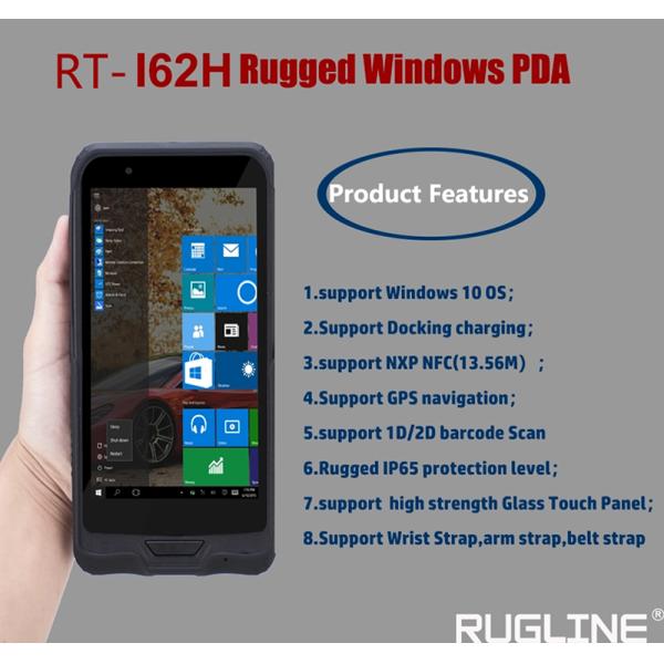 Сделайте 5,98 ПК планшета дюйма 1.92GHz 720x1280 Windows 10 терминал водостойким Pro Handheld