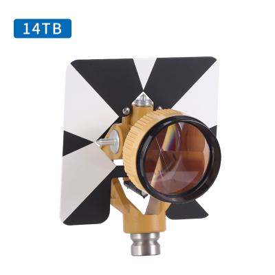 Prisme unique 14TB Compatible pour Topcon SOUTH FOIF Station totale de relevée constante 5/8x11 Porteur métallique de fil féminin