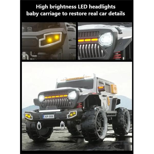 OEM ODM 24 Volt Childrens Electric Car Off Road 4 Seater Kids Electric Car