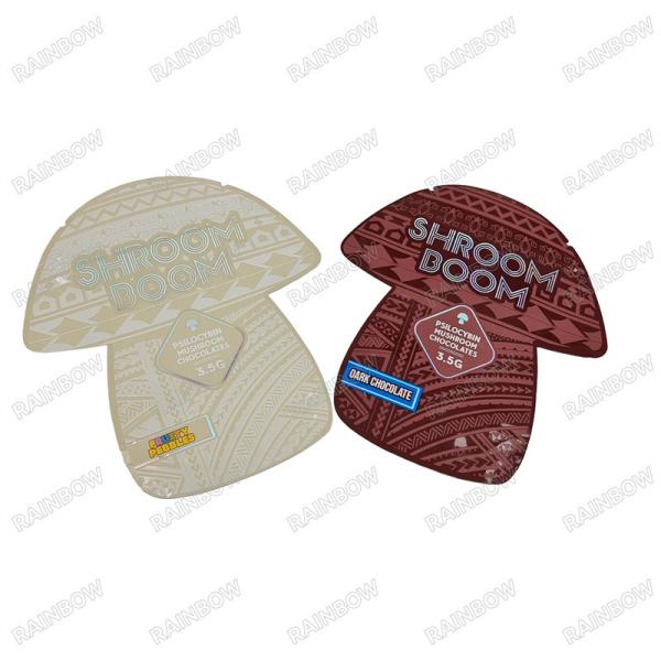 Sacos de impressão digital personalizados com fecho à prova de crianças
