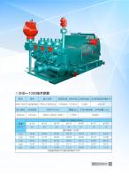 bomba de lama 735kw Triplex 3NB-1000 que fura Rig Mud Pumps