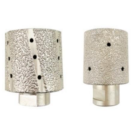 Vacuum Brazed Diamond Finger Bit For Marble And Granite Grinding