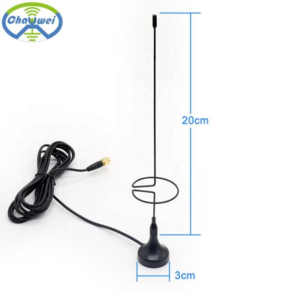Magnetic Base 3G 4G 5G Antenna Mobile Phone Vertical Polarization 824MHz