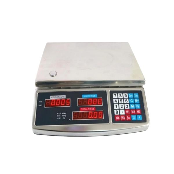 Digital Display Vedit Weighing ACS-701 30Kg Electronic Computing Scale for Fruits and Vegetables Platform Weighing Scale