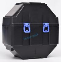 12 pouces noir ESD Wafer Flex cadre boîte pour le transport et le stockage facile
