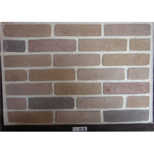 Wide Faux Stone Veneer , Exterior Faux Brick Wall Panels Cement Material