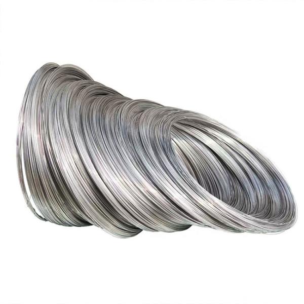 Fio formador de aço inoxidável anticorrosivo 0,3-18 mm personalizado de alta resistência à tração