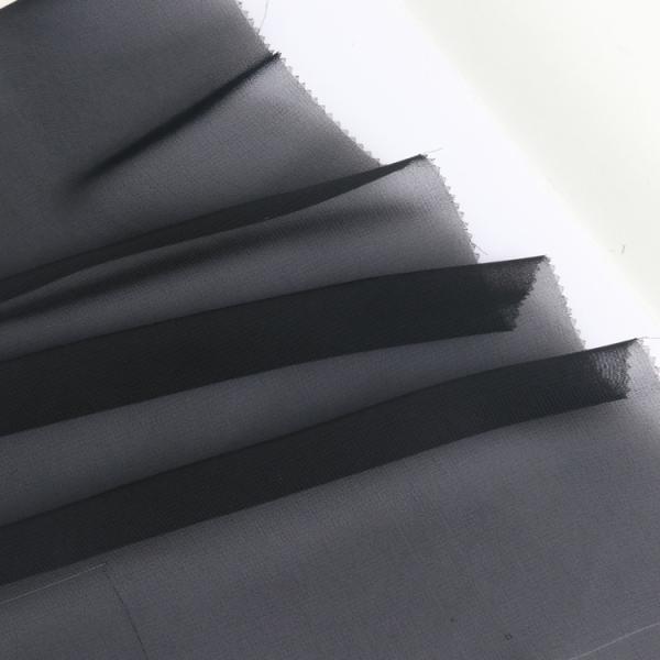 Recycled chiffon fabric soft and drape suitable polyester fabric for ladies skirts