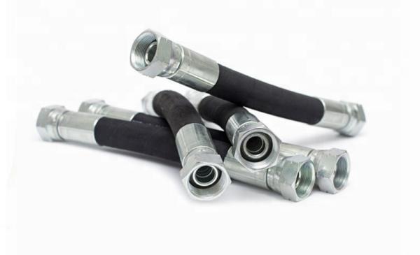 R1 R2 4SP 4SH steel wire braided Hydraulic rubber hose assembly