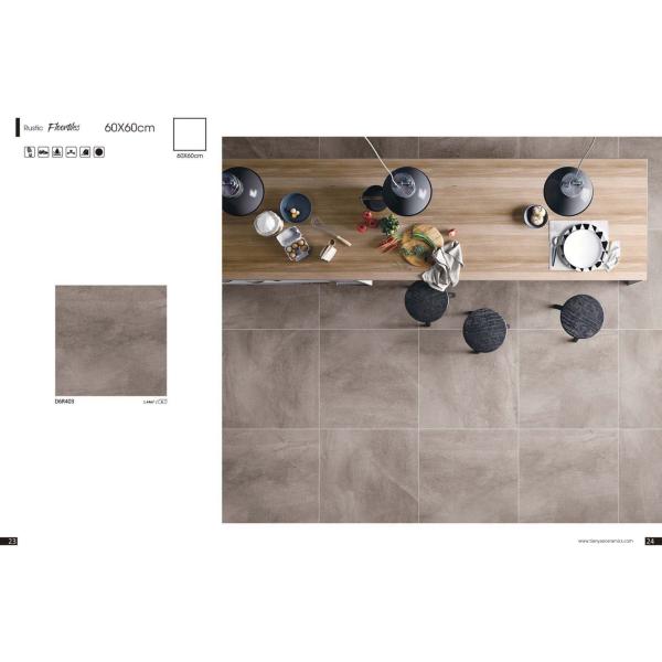 60x60  Grey Cement Rough Finish Porcelain Floor Tiles best price