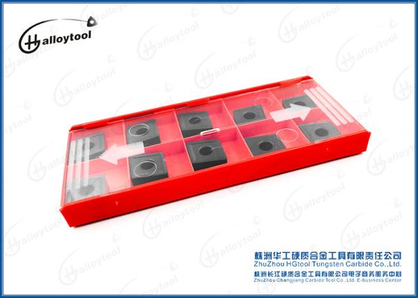 Cast Iron CNMG120408 Tungsten Carbide Turning Inserts CVD Coated