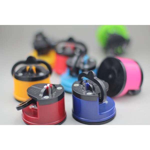 Sacapuntas de cuchillo portátiles del diseño de Unibody, sacapuntas de cuchillo al aire libre de la succión