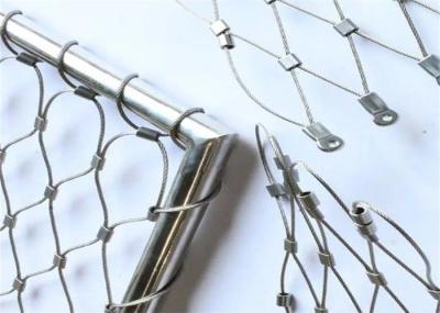 Zoo Decorative Wire Mesh X Tend Stainless Steel 316L Decorative Metal Grid Panels