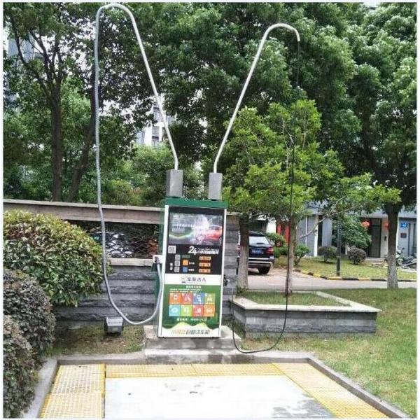 Risense Full Automatic Rollover Car Wash System Machine with 5 Brushes and air Dryer for Sale