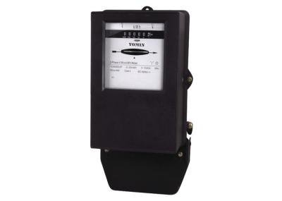 Three Phase Front Board Installed Electromechanical Energy Meter 3 x 230 / 400V