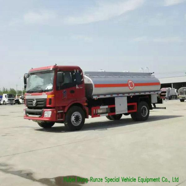 FOTON 4X2 Fuel Delivery Tankers With PTO Pump 12000L High Capacity
