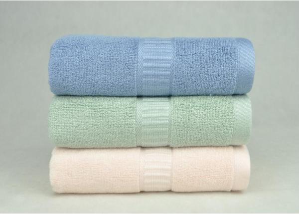 100%  Square Bamboo Fiber Tower, Eco-friendly 34cm*34cm,Blue/ Green/Pink/ khaki