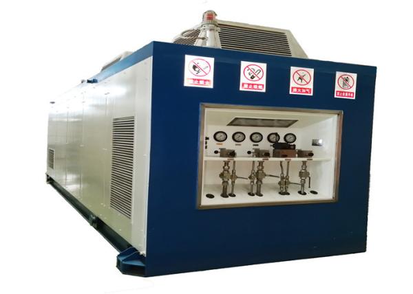 Flexible Structure Cng Service Station Large Capacity Low Gas Leakage Rate