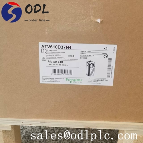 37kW Schneider ATV610D37N4 Altivar 610 Variable Speed Drive For Three-Phase Asynchronous Motors