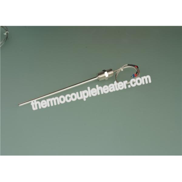 стеклоткань зонда датчика RTD термопары 100mm защищая провод