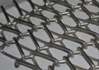Décoration nettoyable de Mesh Belt Used For Architectural de chaîne de convoyeur d'acier inoxydable