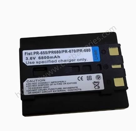Batterie compatible avec Sharp BT-L11 BT-L11U BT-L12 BT-L12U BT-L22U 3.6V 6800mAh pour équipements médicaux