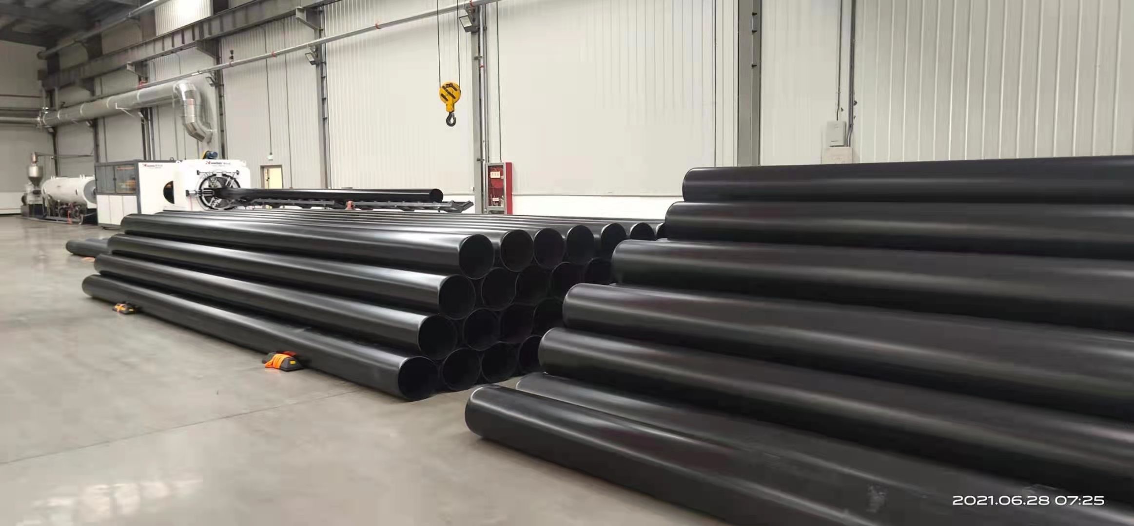 HDPE PE PVC PP экструдерные машины Пре-изолированные трубы экструзионная линия Пластиковые трубы изготовление машины