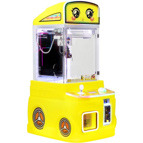 Yellow New Mini Fire Truck Toy Automatic Vending Machine Coin-operated Fun Doll Machine