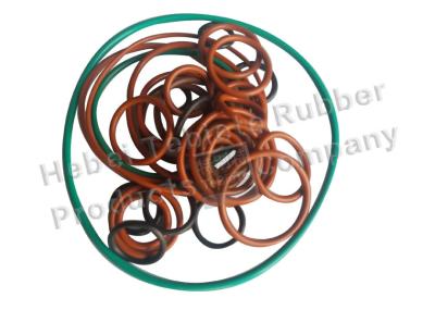Couleur verte noire rouge de Brown de joints circulaires à hautes températures de silicone