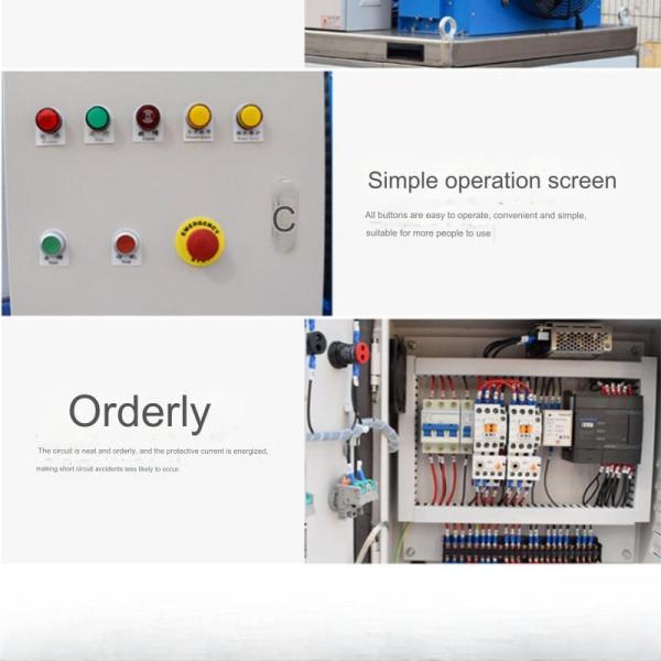 300kg/24h Ice Production Ice Flake Machine with 1.8-2.5mm Thickness and 220V/50Hz Voltage