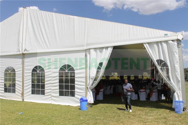 Multi Function Event Church Tents 30x50m Aluminium Roof Height 6-10 Meter
