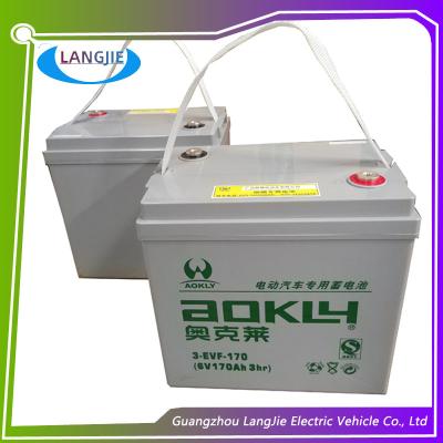 6 V 170AH Dry Battery For  Wear Resistance Commercial Club Car Electric Golf Cart Parts