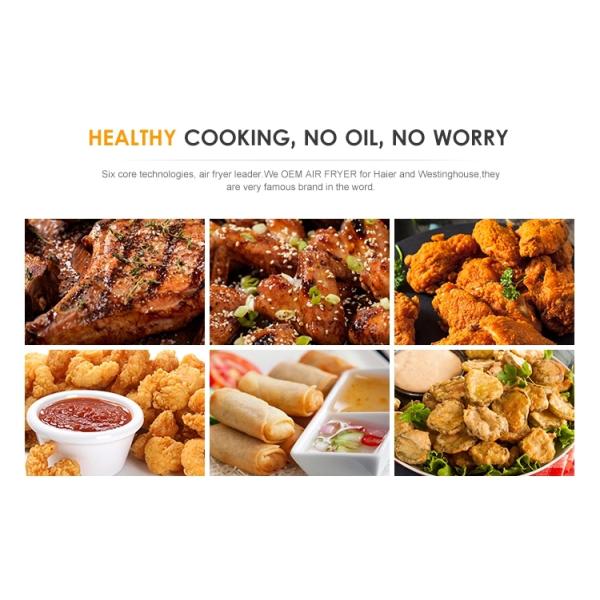 11 цифров электрического воздуха Фрьер печи литр покрытия ручки не для каждой чистки