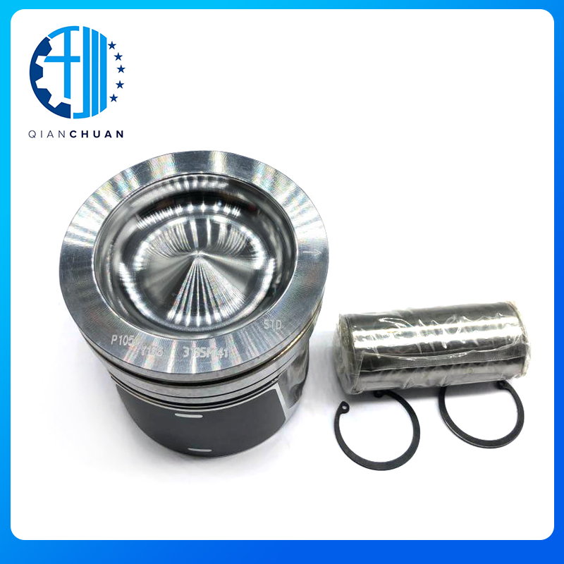 Поршени U5PR0058 двигателя дизеля экскаватора E320D M322D M316D 318D Perkins C6.6 Картера