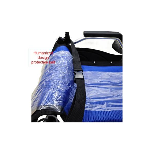 Convenient and Portable Folding Medical Wheelchair for The Disabled Load Capacity 120kg