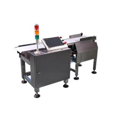 O peso digital automático da correia transportadora do alimento que verifica a máquina com o checkweigh do rejeitador do impulso verifica máquinas do pesador