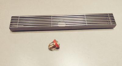 Stainless Steel Toilet Floor Waste Grate Odor Proof Easy Installation Long Lasting