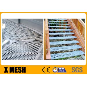 Aluminum And d Carbon Punched Galvanised Walkway Grating Welded