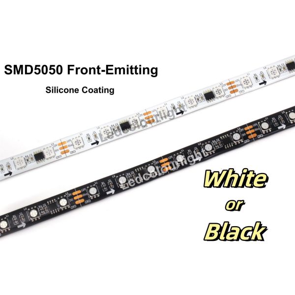 IP65 Waterproof WS2811 LED Flexible Strip Light - Length 16.4ft RGB Color