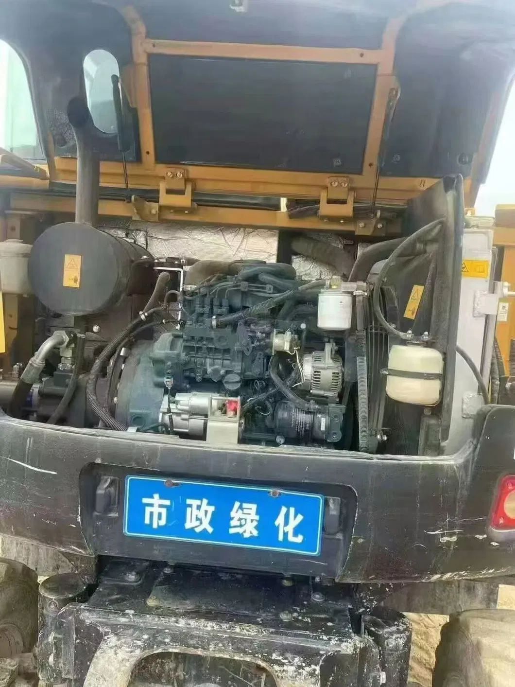 Latest New Style China Sany Sy65W Exacvator Used Mini Wheel Excavator 6ton EPA CE Certificate Sy65 Second Hand Digger in Stock